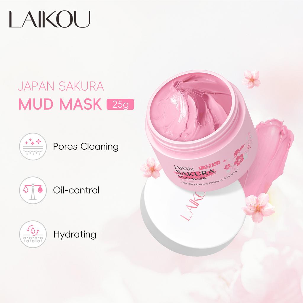 Sakura Maske Zur Gesichtsreinigung Maske Mitesserentferner Mascara Hautpflege Gesichtsmaske Ölkontrolle Porenverfeinerung Hautpflege Maske