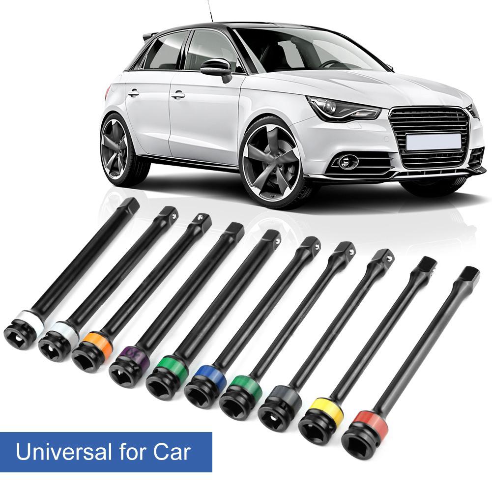 10PCS 1/2 Drive Stick Limiter Extension Bar Set, Color Coded Engraved Settings with Calibration, for Fitment