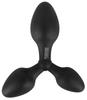 Triple Trainer Anal Plug Black - Black Velvets - Beginner Plugs & Kits