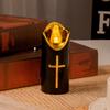 LED Memorial Candle Light, Flashing Effect Like A Real Candle, Reusable, Suitable For Cemetery Memorials, Battery Powered, Animal Memorial Tomb Light.