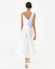 SALON DE SEOUL Color Blocking String Dress - White