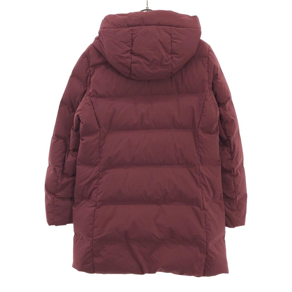 Uniqlo Seamless Down Coat M Red Brown Women Used