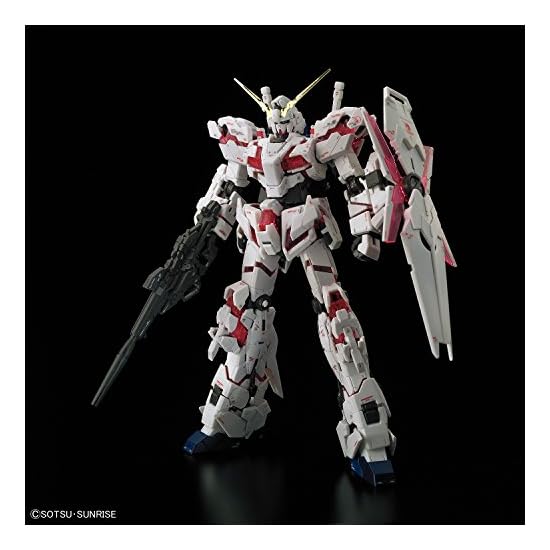 RG Mobile Suit Gundam UC Unicorn Gundam 1/144 Scale Color-Coded Plastic Model