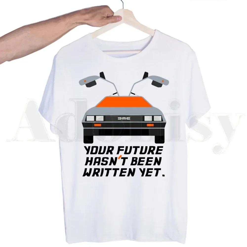 

Back To The Future Graphic Retour Vers Le Futur Tshirts Men Fashion Summer T-shirts Tshirt Top Tees Streetwear Harajuku Funny 4XL