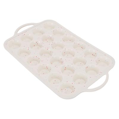 Silicone Muffin Pans Metal Reinforced Frame Nonstick Cupcake Tray Heat Resistance for Homemade Baking