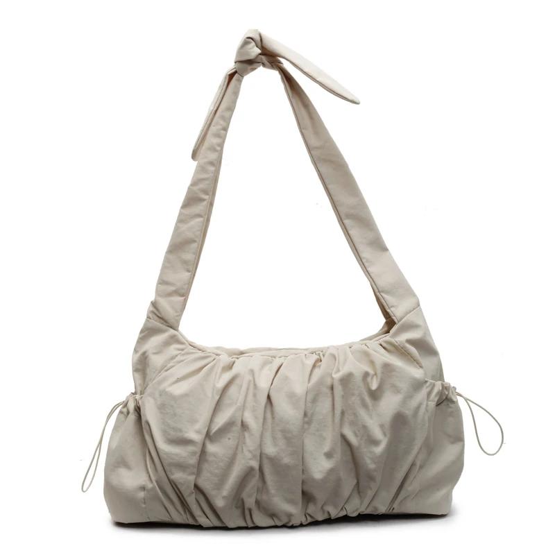 

Nyl Solid Zipper Casual Shoulder Bags Simple High Quality Bag for Women 2026 Versatile Fashiable Crossbody Bags