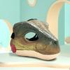 Dinosaur Head Face Mask with Dinosaur Scream Lifelike Dinosaur Mask Headwear Raptor Dinosaur Mask Party Cosplay Props