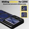 Slide Lens Armor Funda for OPPO Reno14 Pro Case for OPPO Reno 14 Pro Reno14 F Case Magnetic Ring Stand Holder Cover