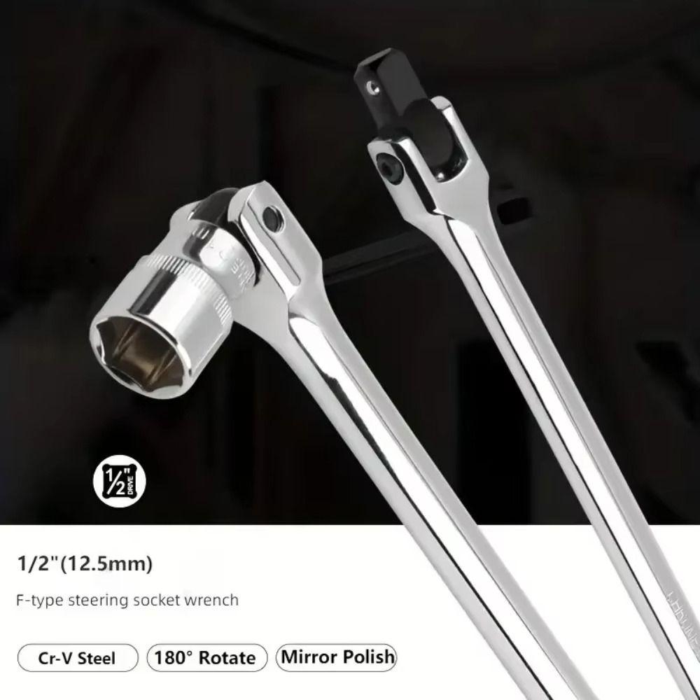 Strong Force Lever 1/2'' F Rod Socket Wrench Steering Handle Repair Tool  Repair Tool