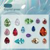 30 Pcs INS Cartoon Gemstone Sticker Pack Scrapbooking Material DIY Decorative Diary Album Aesthetic Stationery Labels Stickers