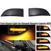 1Pair for Renault Grand Scenic Megane Laguna LED Side Wing Rearview Mirror Indicator Blinker Repeater Dynamic Turn Signal Light