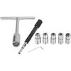 8PCS Diesel Seat Cutter Cleaner Set 45# Steel Cleaning Tool Universal Application With Storage Box