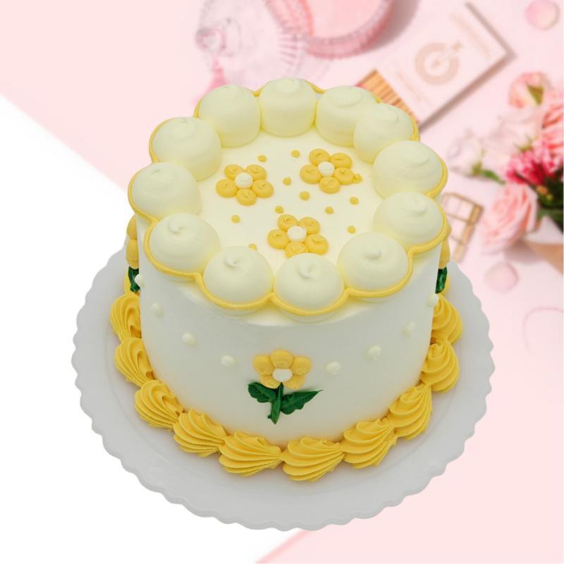 Simulation Cake Model Fake Birthday Cake Sample Cake Shop Showcase Display Decoration Birthday Party Crafts Photography Props