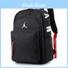 Aj Casual School Bag With Contrasting Color Blocks And Embroidered Details For Teens