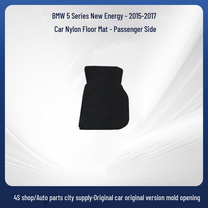 

Durable Nylon Car Floor Mats for BMW 5 Series New Energy Models (2015-2017) Model - Black 5mm fabric edge