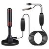 Digital Tv Antenna Terrestrial Wave Suction Cup Amplifier High-Definition Dtmb Tv Receiver Set-Top Box Antenna