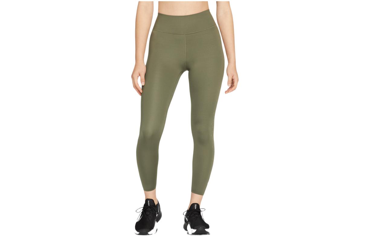 Nike Sports Pants Women s Olive Green Moderate DM7259-222 S