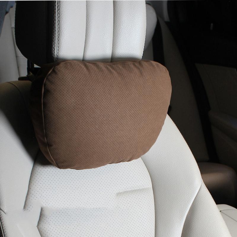 High-Grade Car Neck Pillow For Mercedes Benz Maybach - Breathable Hole Car Headrest Auto Lumbar Pillows Interior Accessories