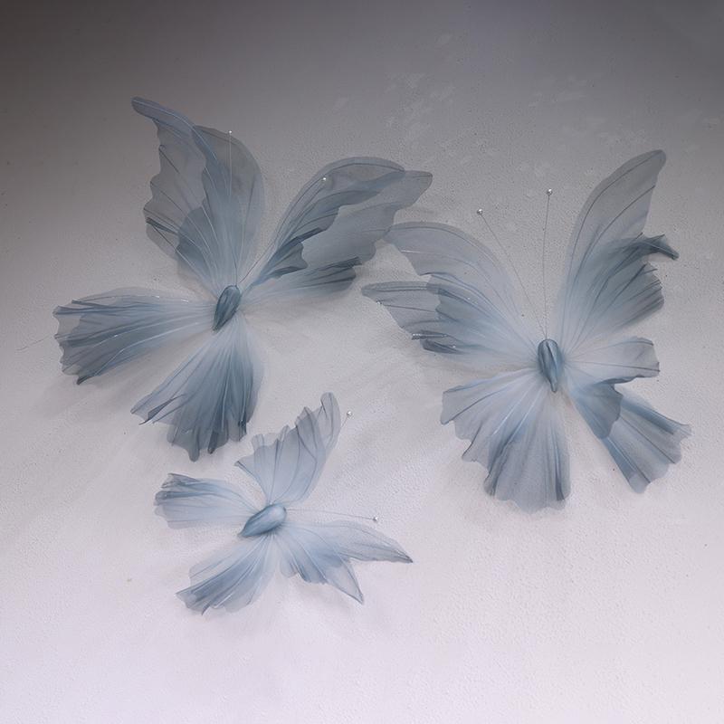 3D Painted Butterfly Wedding Backdrop with Scenery and Props for Photography and Décor