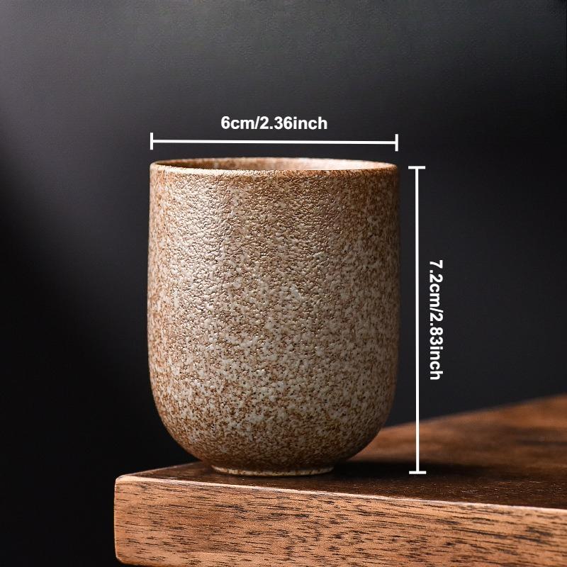 Creative Retro Coffee Cups Stoneware Handmade Ceramics Mugs Beer Tea Mug Whiskey Drinkware Cup Latte Teacup Teaware for Kitchen