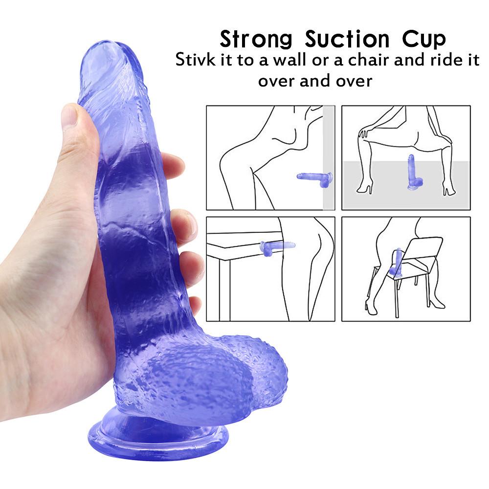 Realistic Dildo with Suction Cup Huge Dildos Sex Toys for Woman Men Fake Dick Big Penis Anal Butt Plug Erotic Sex Shop