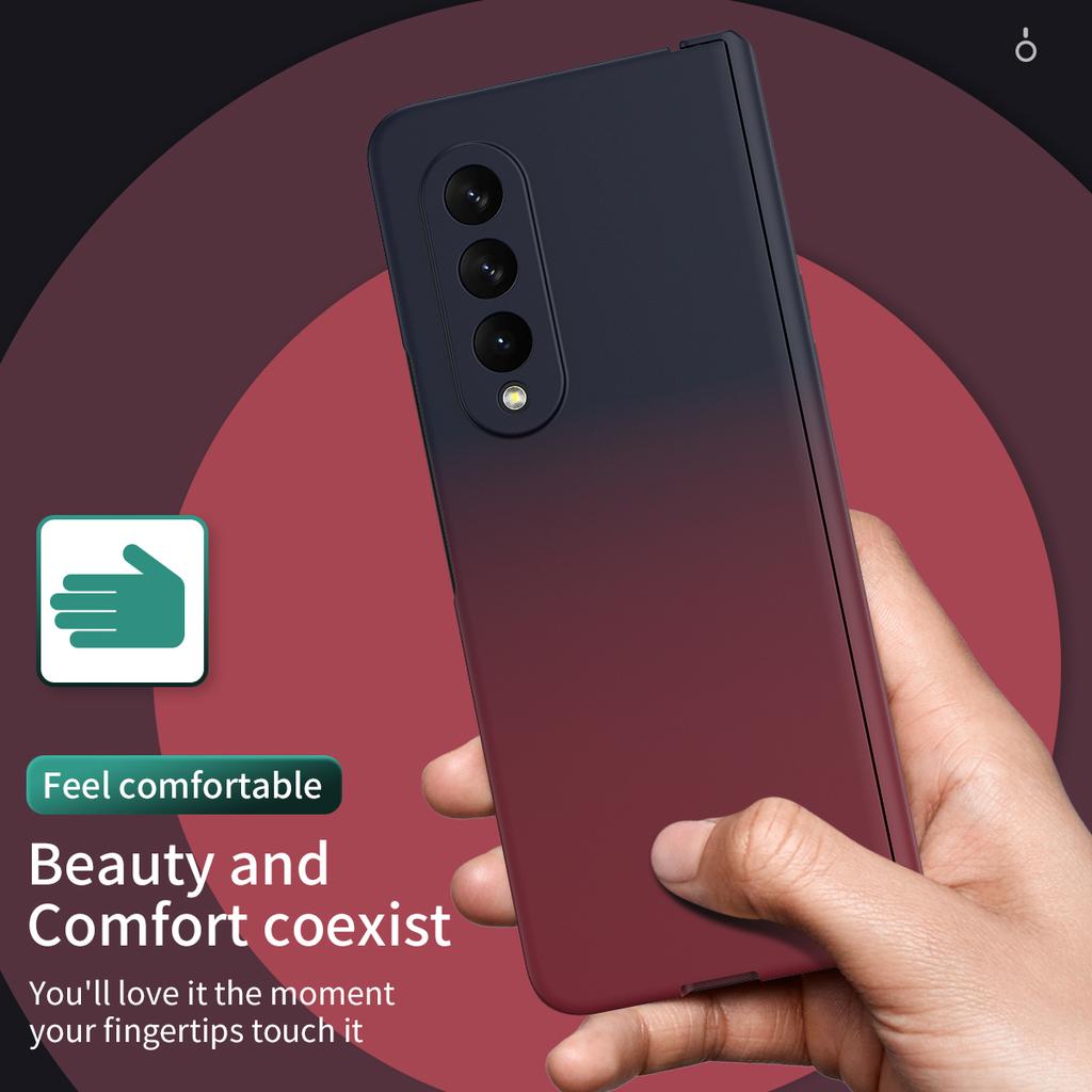 Anti-Sratch Temerped Glass Protector Film Case for Samsung Galaxy Z Fold3 Fold 4 Fold4 Fold 3 2 Fold2 5G Full Protection Cover