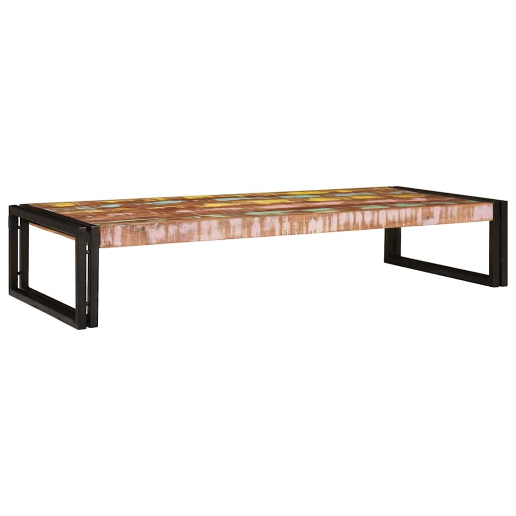 Bathroom Shelf for Multicolor 120 x 50 x 23 cm Solid Reclaimed Wood
