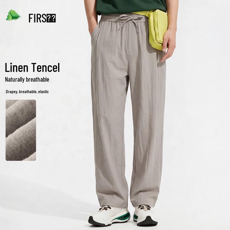 FIRS Men s Lyocell Linen Casual Pants XL