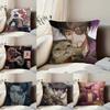 Cool Anime G-Goro Majima Pillow Case Anti-dustmite Pillowcase Invisible Zipper Silky Short Plush Sofa Cushion Cover