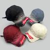 Frühling und Sommer Amerikanische Nische Bestickte Alphabet Baseballkappen Männer und Frauen Sonnenschutz Löcher Winddichter Schirm Personalisierte Schirmmütze