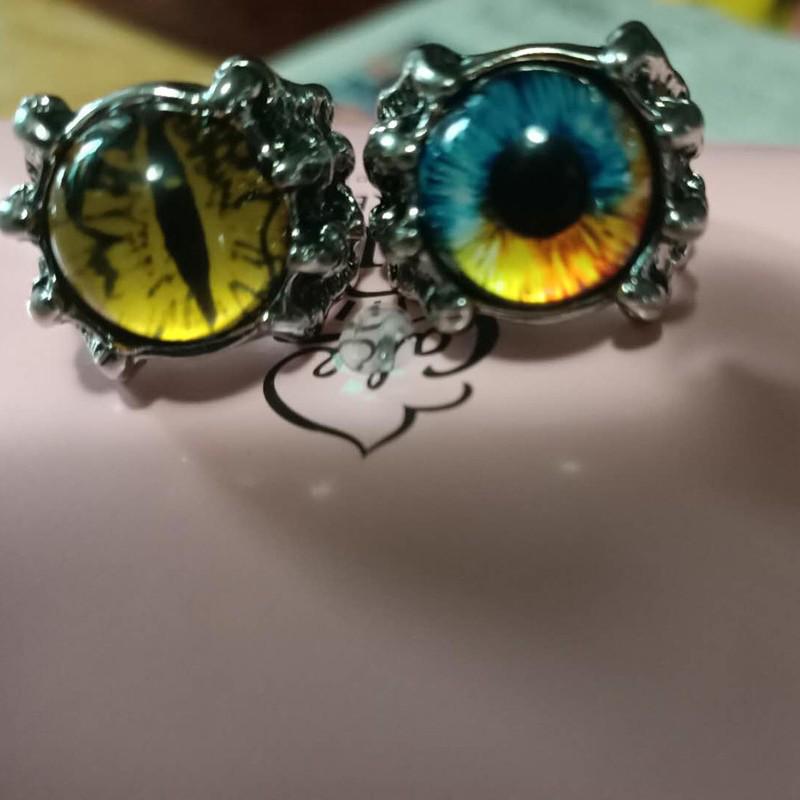 Retro Punk Dragon and Eagle Claw Ring - Stainless Steel Open Design for Men and Women