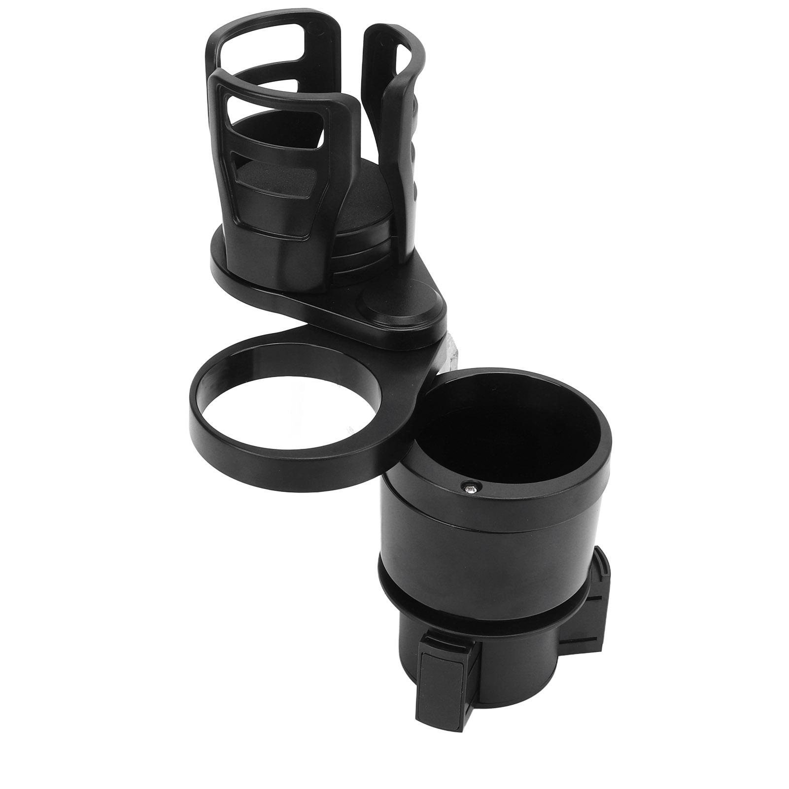 

2 in 1 Universal Car Cup Holder Expander Cup Mount Extender Organizer with Adjustable Base