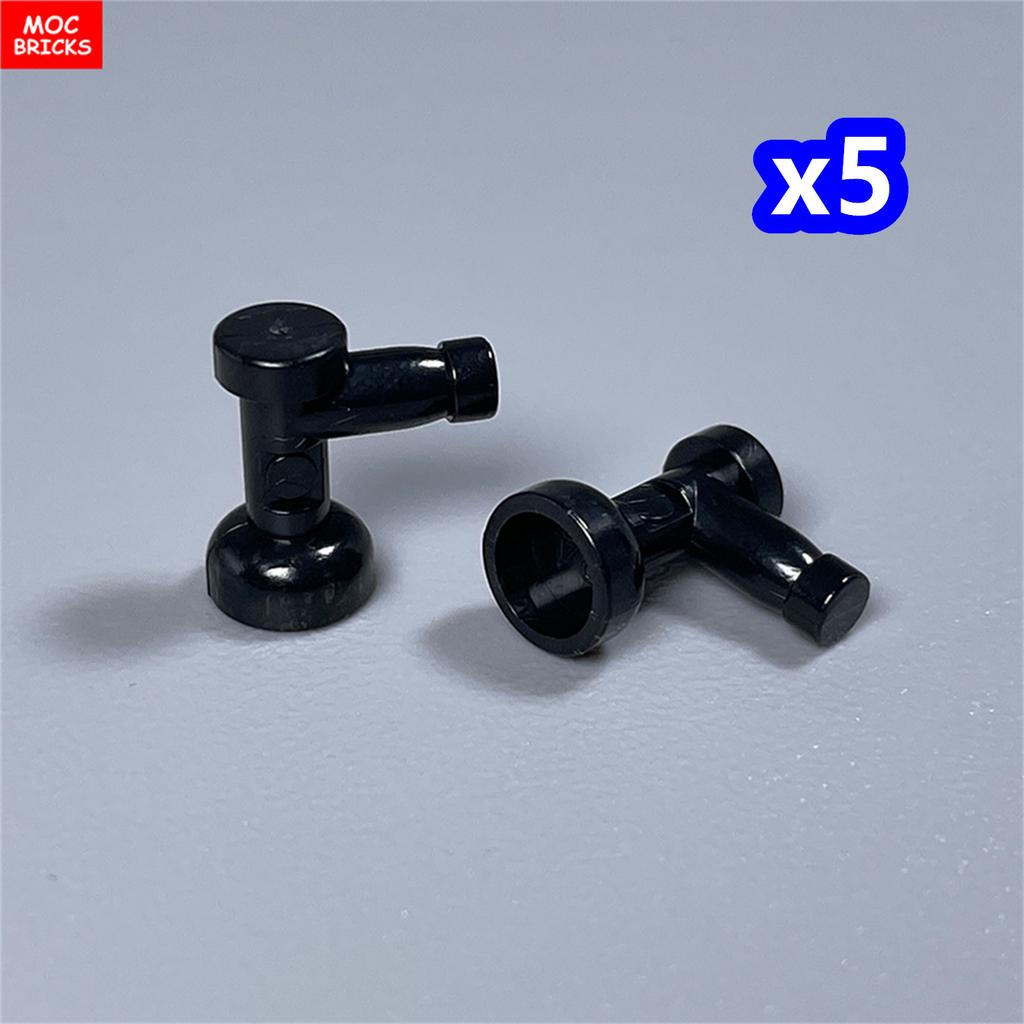 MOC Bricks 4599 Tap 1x1 Faucet With Hole Connecting Accessories Educational Building Blocks Assembled Toys Kids Gift
