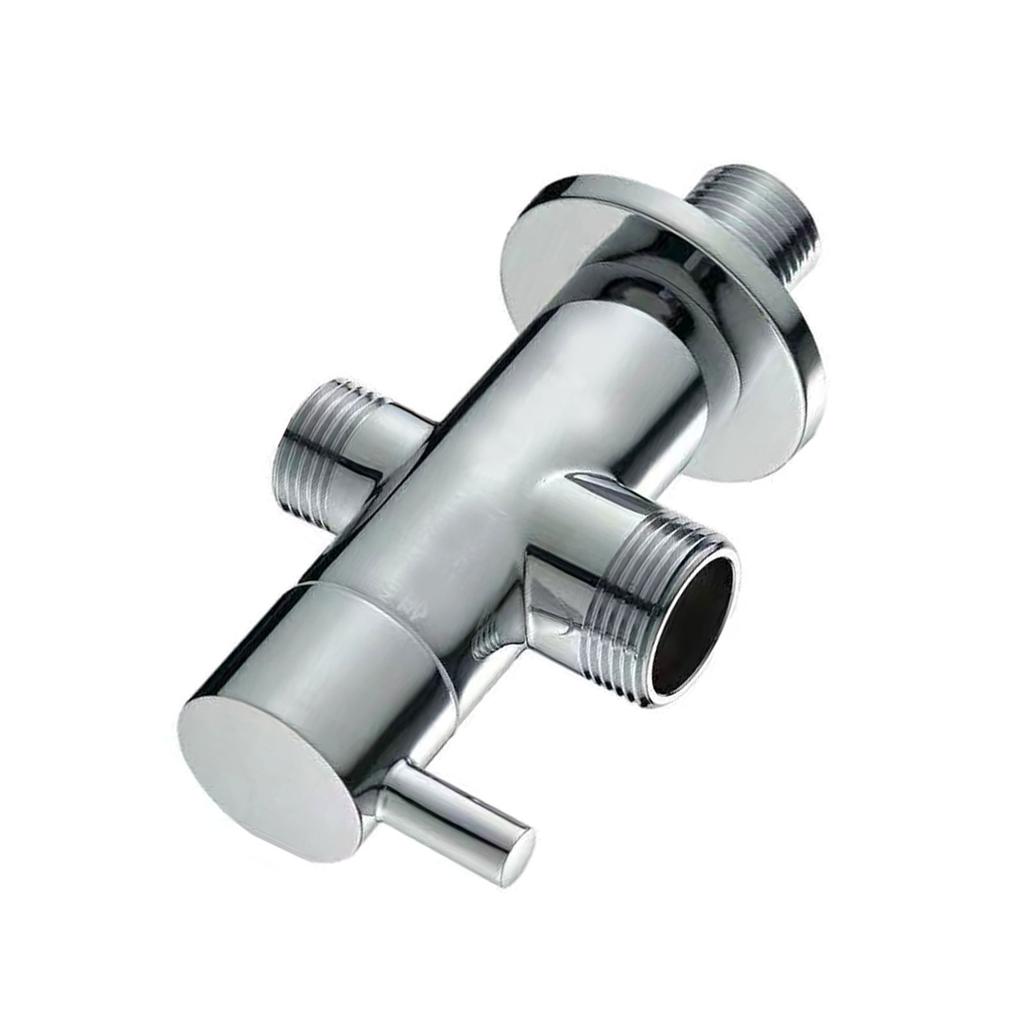 Wall Mounted Shower Head with 2 Water Settings Water Splitter for Shower Stainless Steel Shower Head Fit for Bathroom