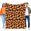 Cozy Plush Blanket with Dinosaur Print Soft Warm Throw for Home Sofa Bed Lightweight Perfect Gift for Kids and Dinosaur Lovers I