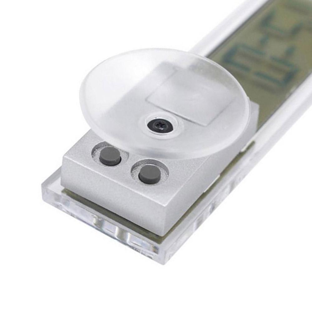 Car Car Electronic Clock ABS Material LCD Digital Display