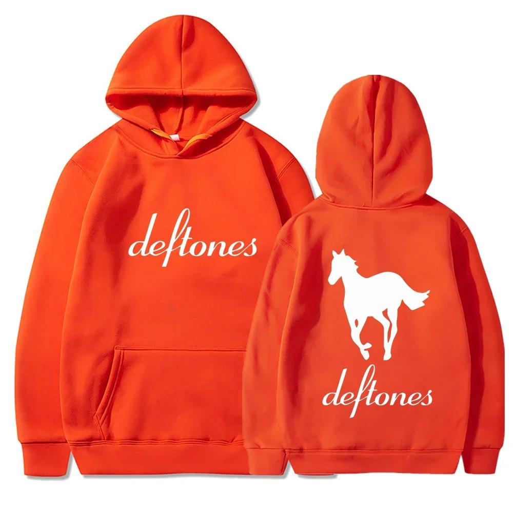 New autumn and winter fashion brand Deftones hoodie men's fashion long sleeved women's casual Harajuku street pullover