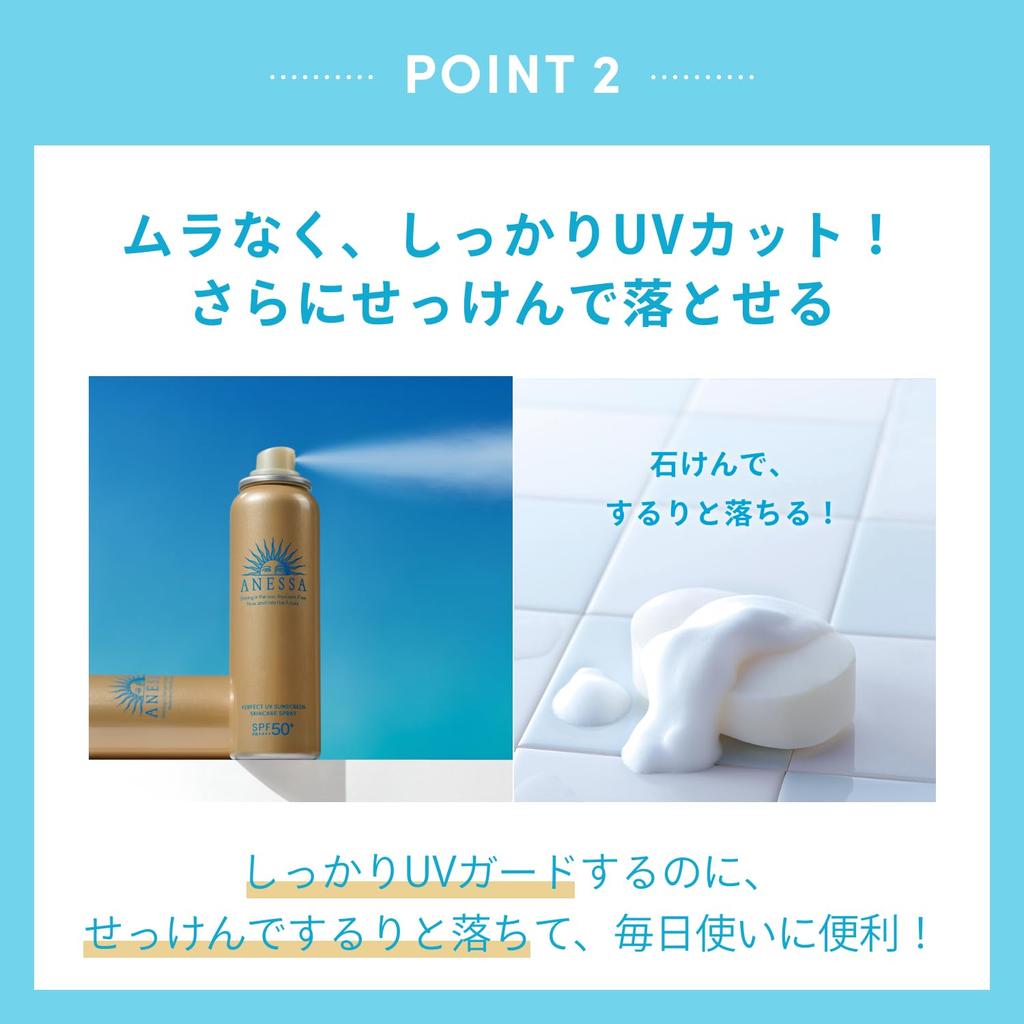 Anessa Perfect UV Skin Care Spray NA 60g