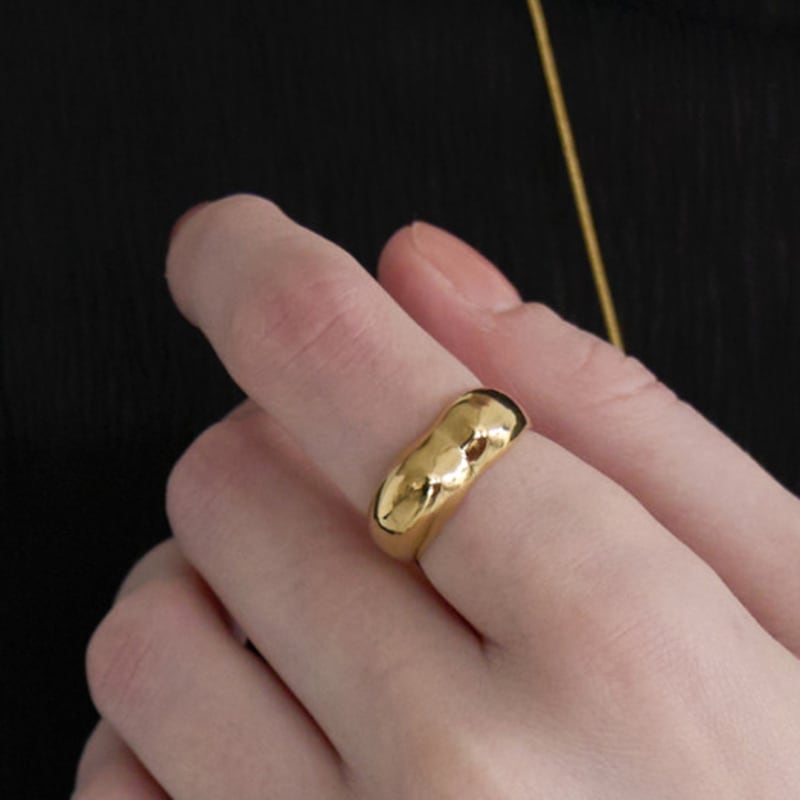 

STILL INSTANT Round Hole & Forms - Ring 03 [M] (2types) M_SILVER