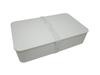 365methods Simple Lunch Made In Includes and Microwave and Dishwasher 1L Box, Large, White, Japan, Gasket, Divider, Belt, Safe,