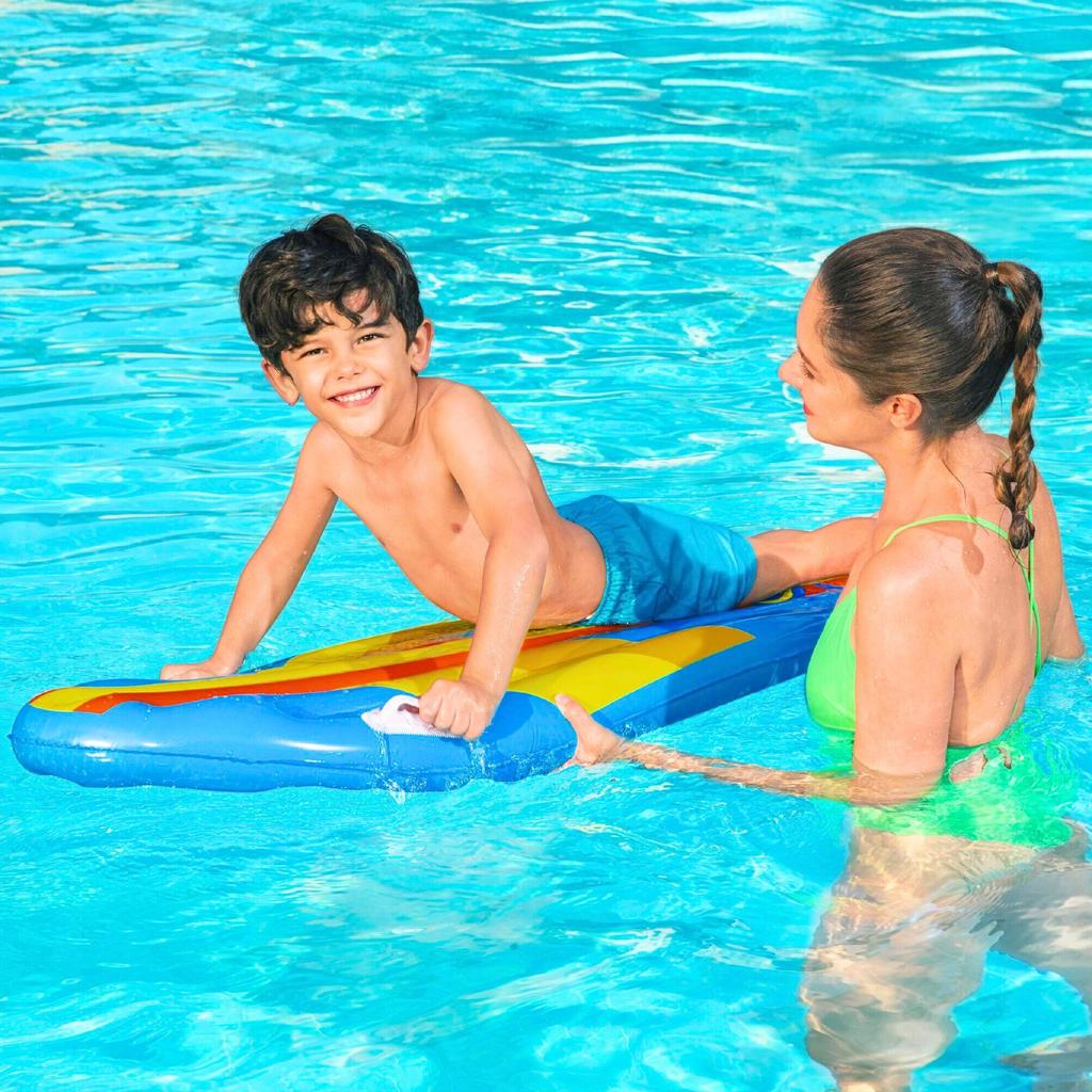 Inflatable Mattress Surfboard Pontoon Water Beaches For Children Bestway