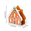 Gingerbreads House Cocktail Napkin Holder Christmas Table Decoration For Holiday Parties Festival Dining Accessories