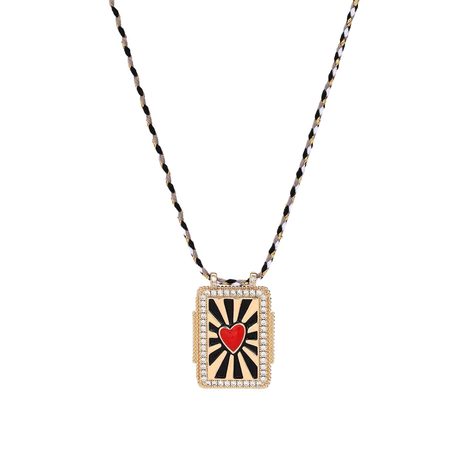 

Мистическое ожерелье-талисман Таро, модное ожерелье-амулет с картой Таро, универсальная шейная цепочка, дополнение к любому гардеробу 7