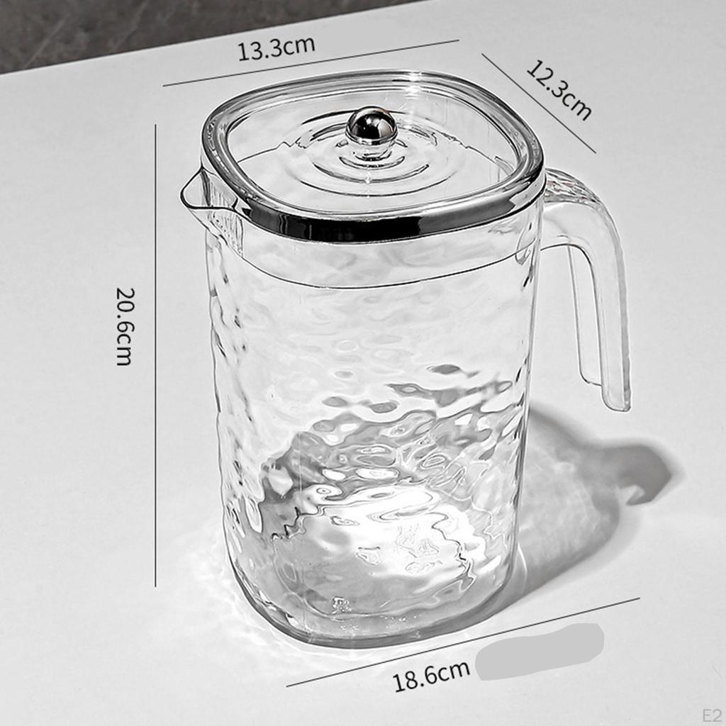 1.8 L Water Jug with Lid for Kitchen And Outdoor Use