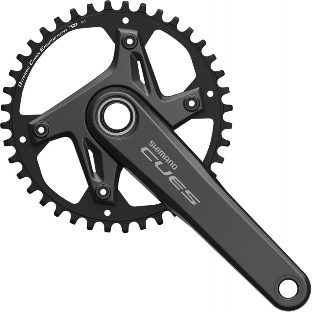 Shimano  Shimano  Шатуны Cues Fc U6030 1x 11 10 9 Скоростей 170.0 мм 40 зубьев Цвет Серии eFcU60301cxb0x