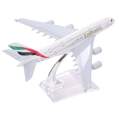 General Wh A380 Emirates Flugzeug Modellbauspielzeug für Sammlung Büro Ornamente