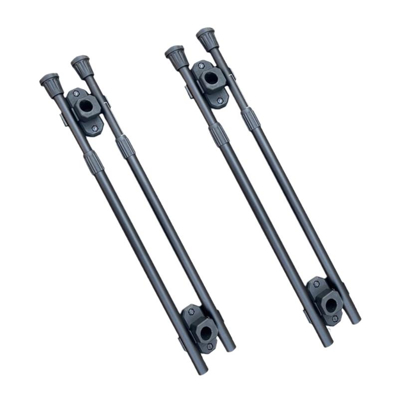 Gambe Tavolo da Campeggio Estensibili per Esterno con Design Telescopico Adatte per Allestimenti Portatili e Adattamenti Stabili