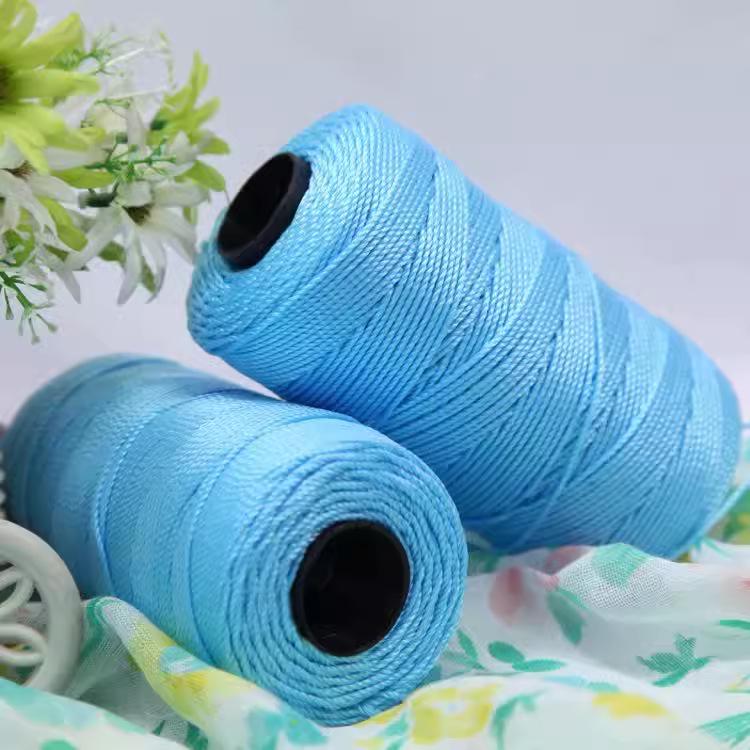 Ice Silk Bright Yarn for Handmade Knitting: Crochet Bags, Hats, Car Seat Cushions, Cup Holders, and Slippers.