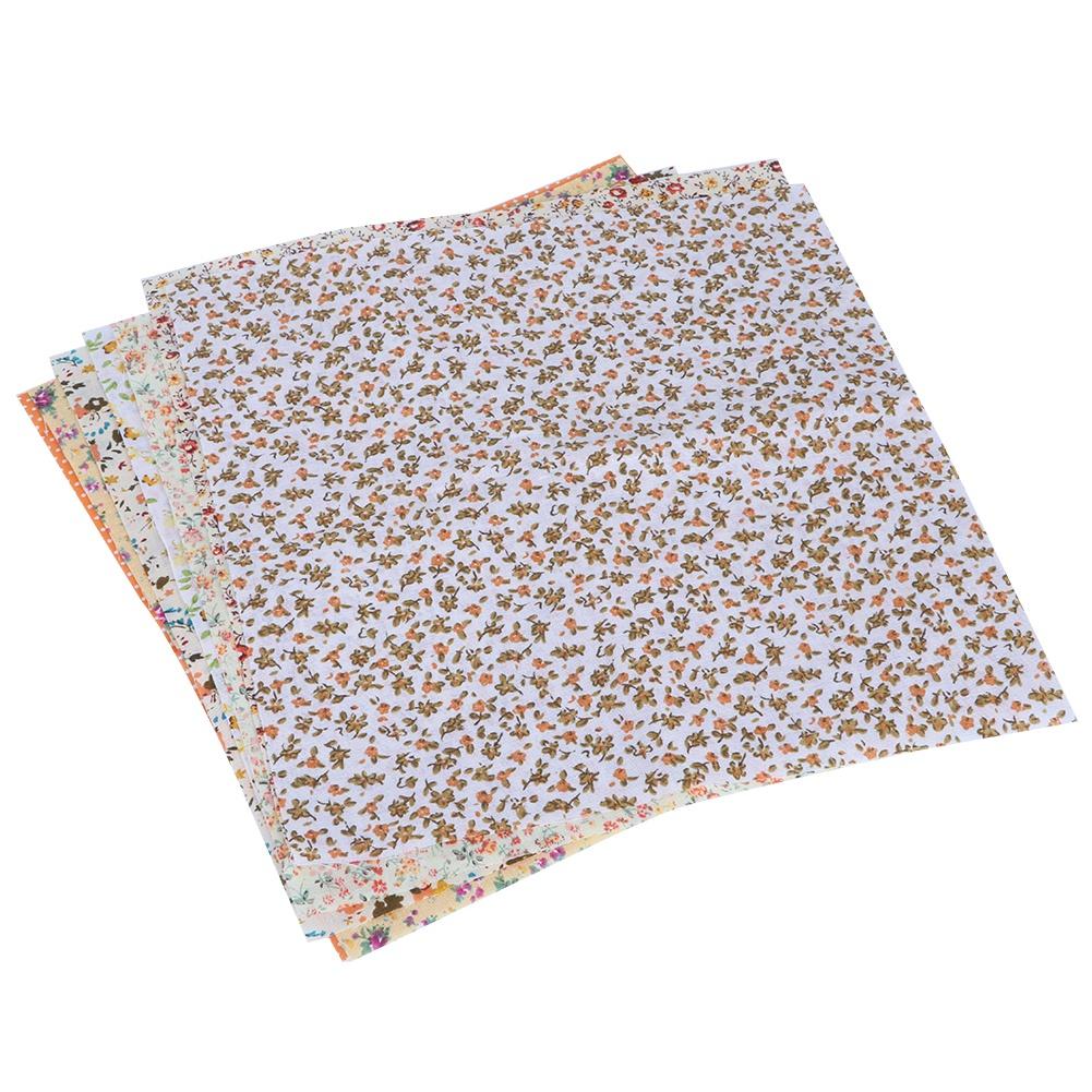 2 Beutel Baumwollstoff DIY Bedruckter Stoff Näh Quiltstoffe für Handarbeiten