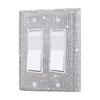Home Decoration Wall Plate Cover Bling Plug Outlet Switch Panel Sticker Rhinestones Socket Frame
